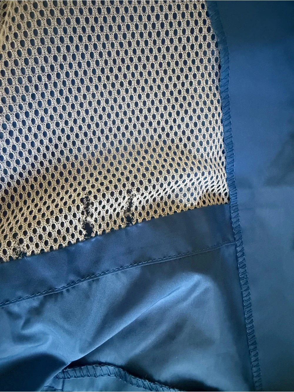 Vintage Eddie Bauer Bright Blue Men's Windbreaker Jacket